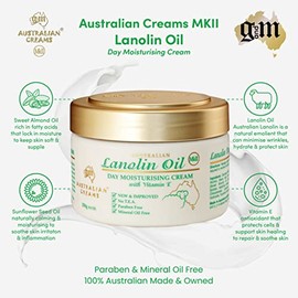 G&M Cosmetics Aceite de Lanolina – Crema hidratante de día con Vitamina E 250