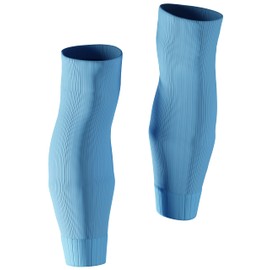 Tekkerz Mangas juveniles alternativas a los calcetines de fútbol, mangas de fútbol, rugby proporciona compresión y prevención de lesiones., Azul (Sky Blue), Small