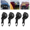 4 x Heavy Duty Suction Cup Hooks, ABS Anchor Lashing