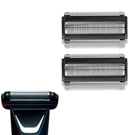 2 Pack Replacement Foil Blade Compatible with MANSCAPED 5.0 Stainless Steel Groin Hair Foil Shaver Head Refill