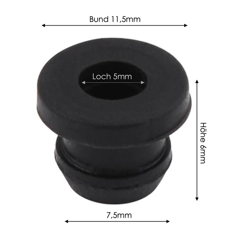STYYL Pack of 8 pot support rubbers suitable for pot