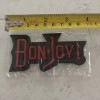 New - Bon Jovi Embroidered Iron on Patch