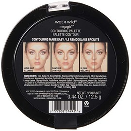 wet n wild MegaGlo Paleta de Contorno Dulce De Leche | Kit de contorno facial en polvo | Cara perfectamente esculpida