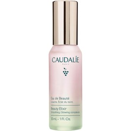 Caudalie Beauty Elixir Agua de Belleza Bruma Facial Natural para Tensar los Poros, Fijar el Maquillaje, y Tonificar la Piel - 30mL