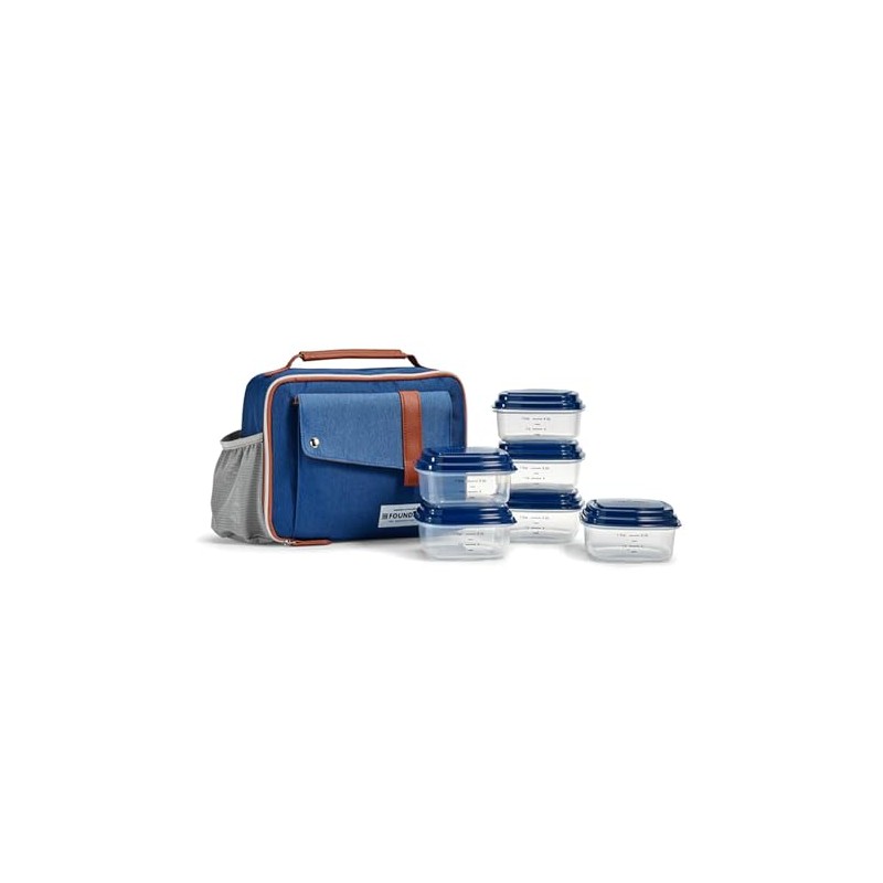 Fit & Fresh Foundry, Gaspee Adult Insulated Lunch Bag with