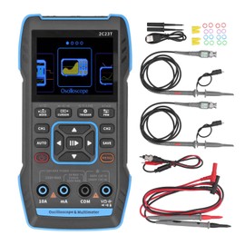 Multímetro de Osciloscopio Digital Multímetro Generador de Forma de Onda Multímetro de Osciloscopio Portátil 3 en 1
