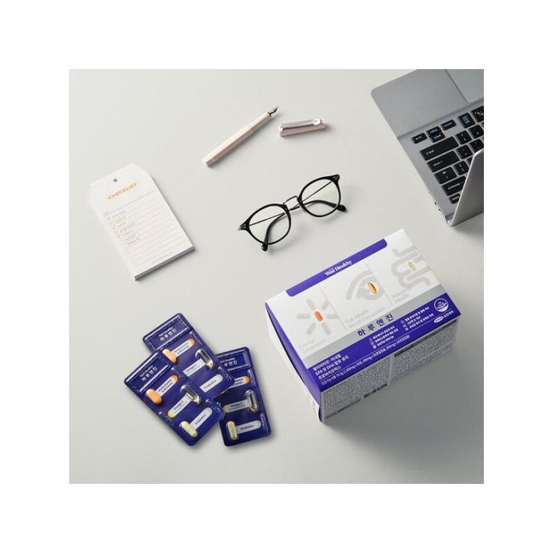 Wishhealthy 위시헬씨 하루엔진 멀티비타민 올인원 2박스 Wish Healthy Daily Engine