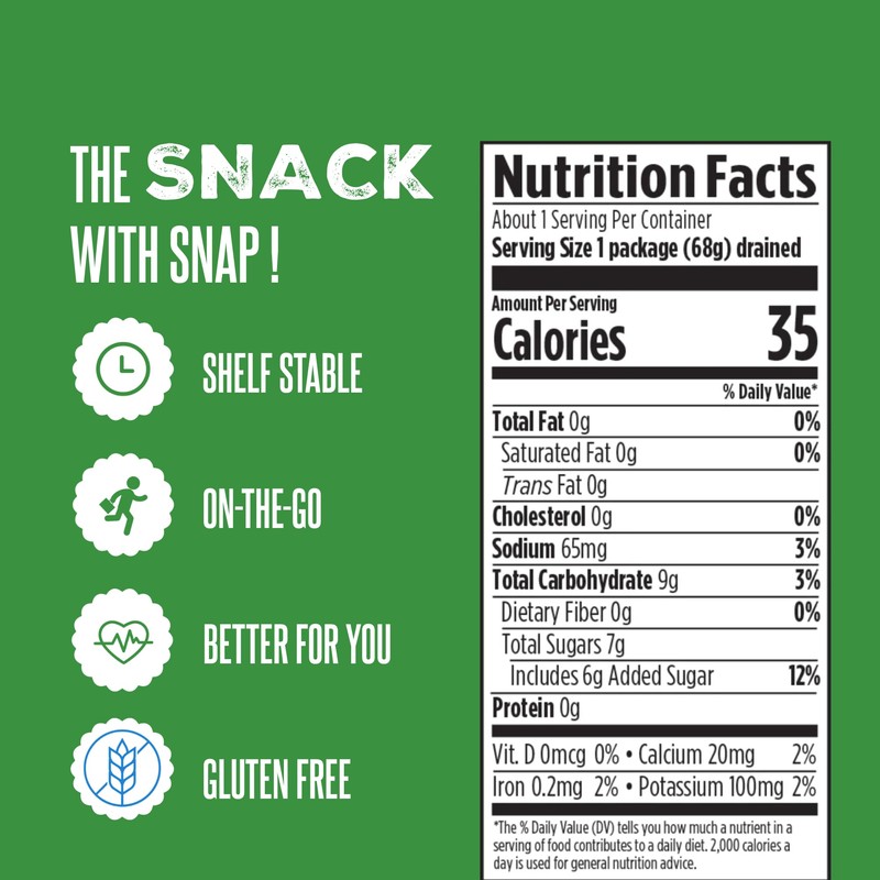 SuckerPunch Snappy Sweet Bread N’ Butter Dill Pickles Chip-Cut, Gluten