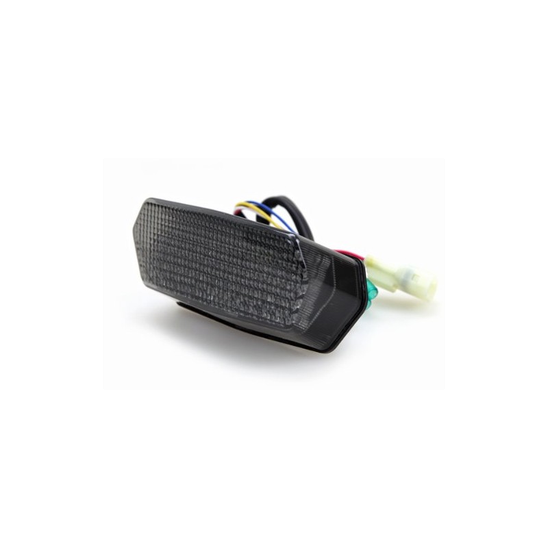 Integrated Sequential LED Tail Lights Smoke Lens for 2014-2020 Honda