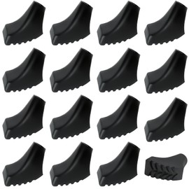 16 STK im Gelände Walking Stöcke Puffer, Nordic Walking Pads Puffer für Wanderstöcke Trekkingstöcke Walkingstöcke Asphalt Kies Berge Wandern Stopper Aufsätze