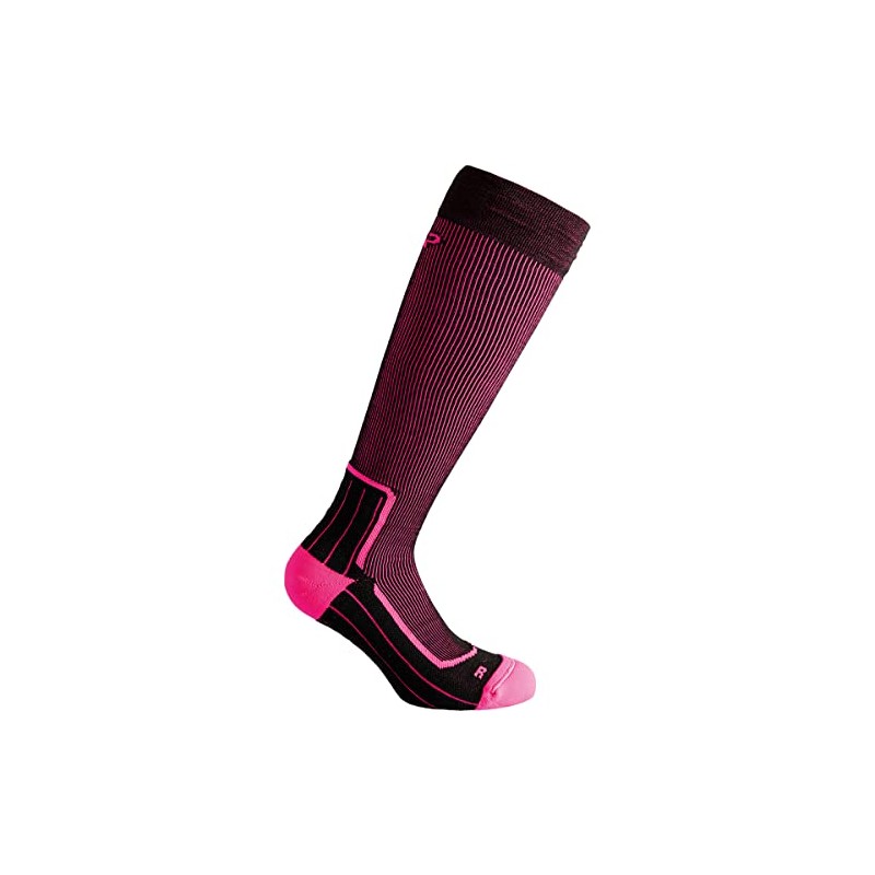 CMP Trekking Sock Wool Long, Adult, Unisex, Pink Fluo, 36/38