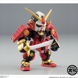 Bandai Shokugan FW Converge EX Musha Gundam Model Kit