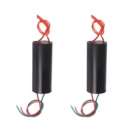 AEDIKO 2pcs High Voltage Generator DC 6-12V to 1000kV Boost Step-Up Inverter Arc Pulse Generator Power Module High Voltage Transformer