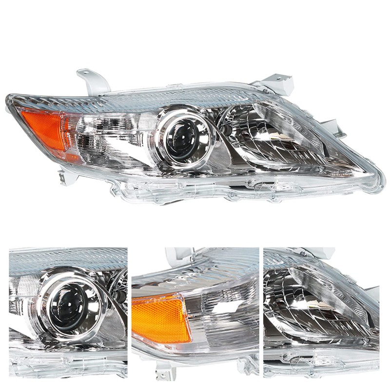 GXYWADY Passenger Side Headlight Assembly Replacement for Camry 2010 2011