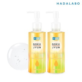 Hada Labo 고쿠쥰 오일 클렌징 200ml x2개+더마릴리프 폼클렌저 10ml Gokujyun Oil Cleansing 200ml x2 + Dermarelief Foam Cleanser 10ml