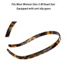 Leopard Print Acetate Hair Claw Clip for Women, Non-Slip Fine