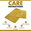 Lions Bath Mat Sets 2 Piece - Jacquard Greek Key