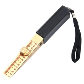 Rebanky Door Gap Measure Tool 0.2mm Feeler Gauges Metric Fire Door Gap Gauge Engineering Ruler for House Engineering Inspection Flatness Measuring