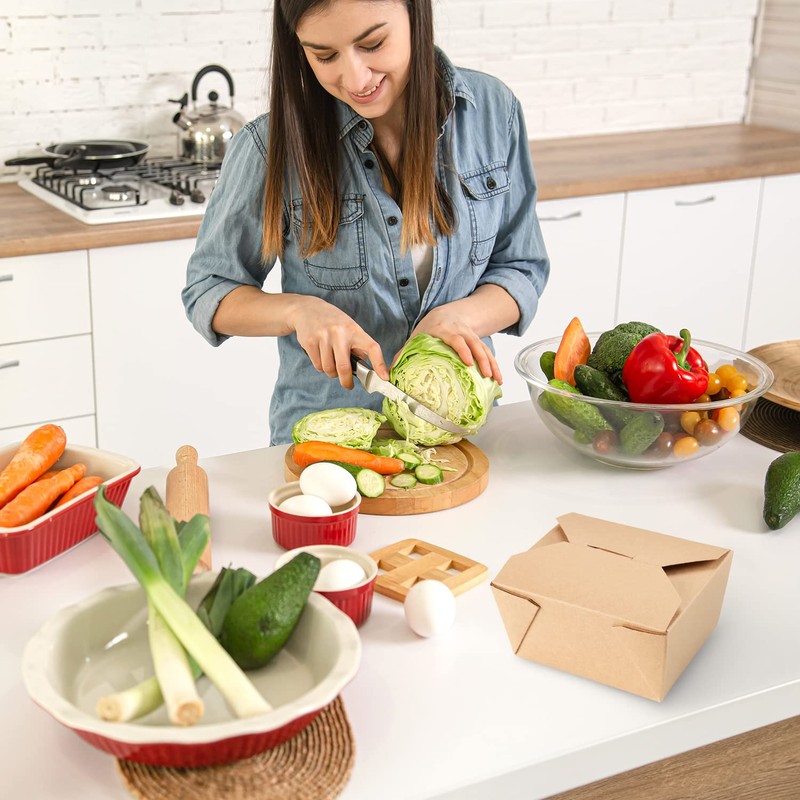 PrimeSaver Take Out Box Food Container - Microwave Safe To