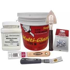 Sarco Window Glazing Set - LARGE TYPE M - Restore Your Historic Windows