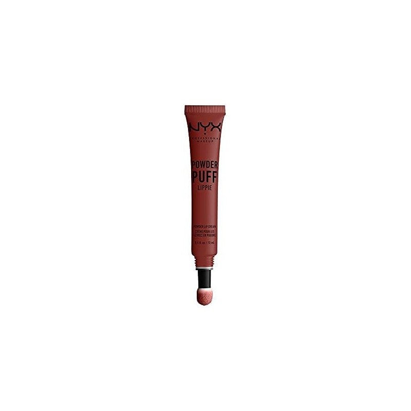 NYX Professional Makeup, Powder Puff Lippie, Labial Líquido, Tono Squad