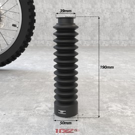 1PZ JP1-11X 31mm Motorcycle Front Fork Boots Suzuki GS125 GN125 GN125 GN125H Yamaha TW200 Honda Jazz General Purpose Outside Product