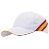 MIBANDERA Adjustable Spanish Flag Cap Padel Golf Tennis. 6 Panel