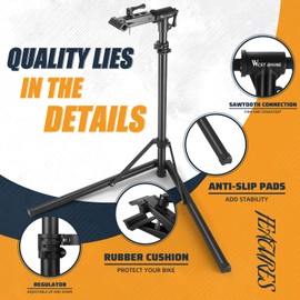 West Biking Bike Repair Stand, Versatile Convenient Bike Maintenance Stand, Height Adjustable Portable Bike Workstands, Sturdy Bicycle Repair Stand for Mountain Bike and Road Bike, Bike Accessories