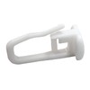 Pleated Gliders/Curtain Hooks with Flat Head 11 x 9 mm,