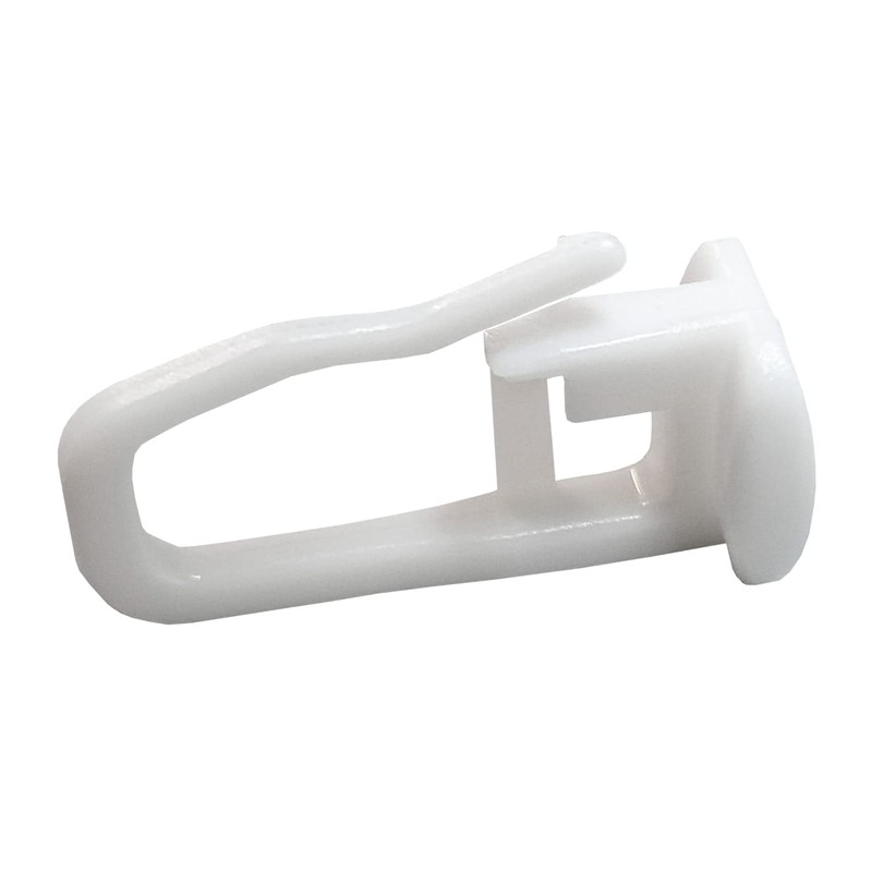 Pleated Gliders/Curtain Hooks with Flat Head 11 x 9 mm,