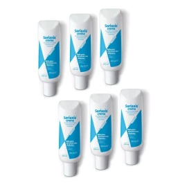 declat.9 Kit De 6 Soriaxis Crema Cuidado De La Piel Con Psoriasi