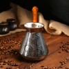 25 Oz Copper Turkish Greek Arabic Engraved Coffee Pot Stovetop