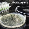 MELGO 5 Pcs Plastic Petri Dish, Sterile Bacterial Culture Dish,