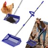 Chicken Poop Scooper & Rake 2-in-1, 304 Stainless Steel Shovel