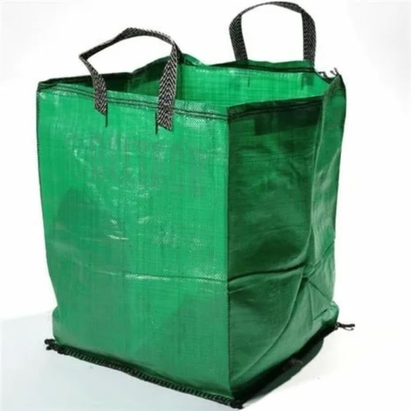 1x Heavy Duty Green Garden Waste Bags 120 Litre -