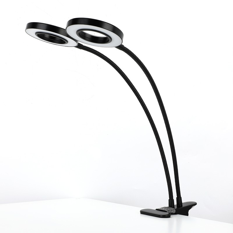 18w 2 Head Timing USB LED Grow Light with Clip