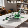 Reobrix Mirage 2000 Fighter Jet Building Kit for Adults and