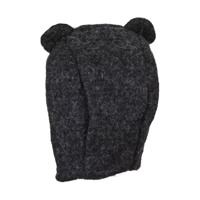 Sterntaler Unisex Baby Wool Scarf Hat (Merino) Hat, Anthracite Mixture