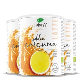Nature's Finest by Nutrisslim Golden Curcuma Latte | Turmeric, Cinnamon and Ginger Organic Herbal Tea Blend | Vegan and Vegetarian Friendly