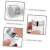 WOONEKY 3pcs Portable Cosmetic Sample Boxes Cream Bottles for Travel