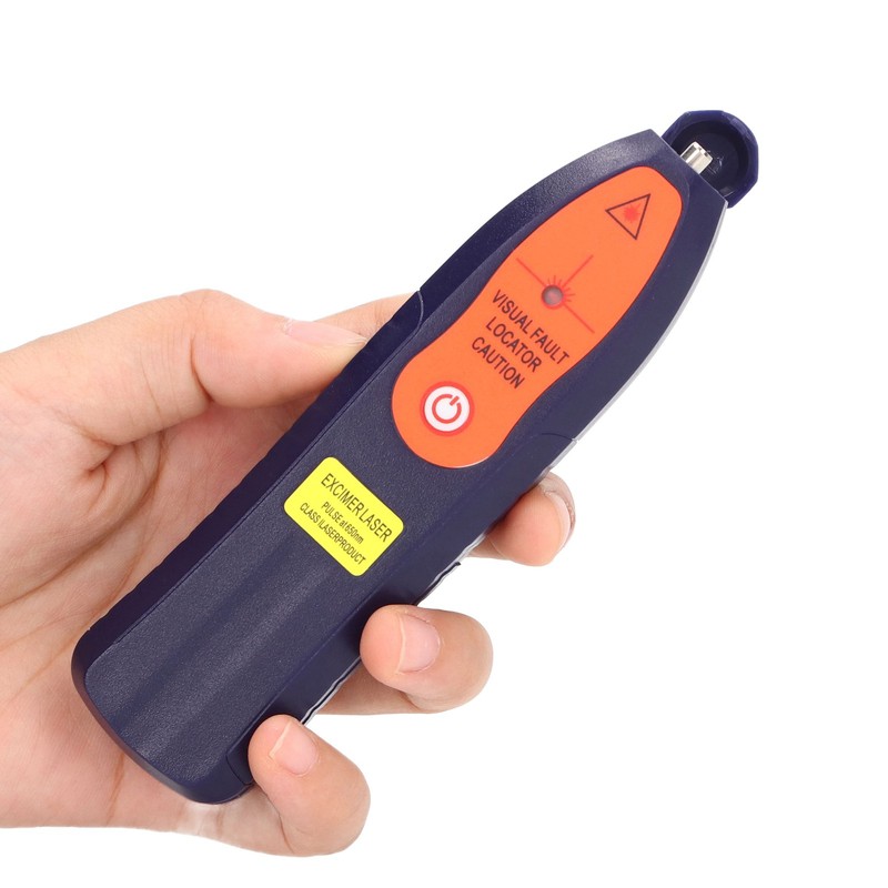 Fiber Visual Fault Locator Optic Network Cable Tester Meter Red