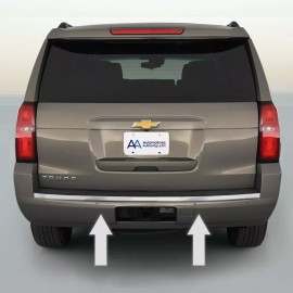 Automotive Authority LLC CHROME REAR BUMPER TRUNK TRIM MOLDING For 2015-2020 CHEVY TAHOE SUBURBAN