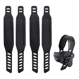 4PCS Universal Pedal Strap, Pedal Strap Bicycle, Pedal Straps for Exercise Bikes, Pedal Straps for Stationary Bicycles, Universal Pedal Strap, Suitable for Most Exercise Bikes