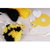 Trimits Pom Pom Decoration Kits, 7.5 x 8.5cm, Bee