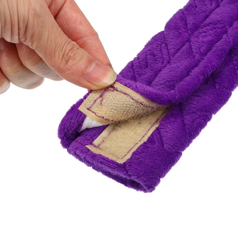 X AUTOHAUX 1 PairCar Seat Belt Protector Pads Shoulder Strap