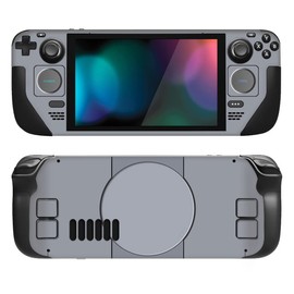 PlayVital Full Set of Protective Skin Decals for Steam Deck Custom Stickers Vinyl Cover for Steam Deck Mobile Gaming PC [Steam Station]