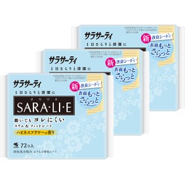 Sarasati Salarie Happiness Flower Scent, 72 Sheets x 3 Packs