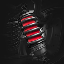 KEIYSHOLCK Front Air Spring Bag Suspension Kits Fit for F-250 Super Duty Pickup 4x4 & Rear Wheel Drive 2005-2019, F-350 2005-2016, F-450 2011-2014 OEM Replace 80537