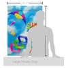 Ornament Collection Blue Sky Kites House Flag Summer Fun in