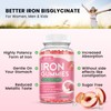 dilib Iron Gummies with Multivitamin, Iron Supplement for Women &